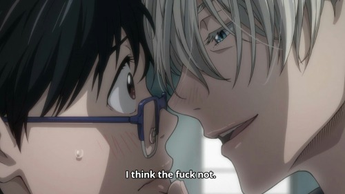 fakeanimesubs:you spark a light in viktor’s soul you take responsibility for it mister