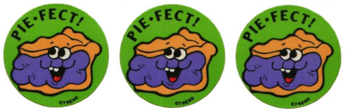 Stinky Stickers (also known as Scratch ‘n Sniff) sold by Trend Enterprises, c. 1970s and ‘80s.