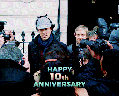 poirott:Happy 10th Anniversary, BBC Sherlock (2010-2017)!Episode 1x01 A Study in Pink aired 10 years