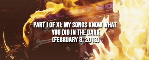 golddustdyke:  one year of fall out boy and one year of the young blood chronicles…so far 