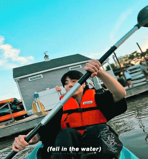 Jungkook Falling Into The Water And The Very First Thing He Asked For After Pulled Out Was His Phone