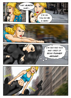 Kate Five vs Symbiote comic Page 179The epic