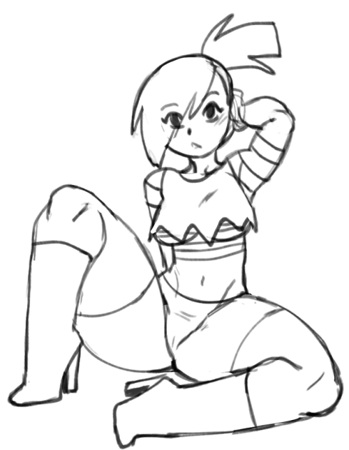 thedarkeros:some unseen/posted enid sketches