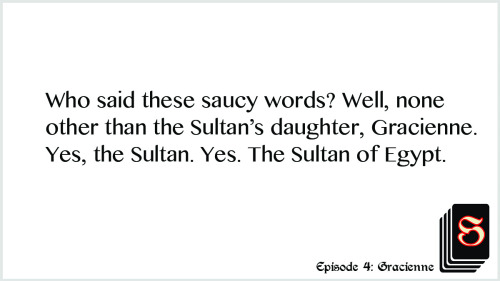 This is #HistoricalSerial Episode 4: GracienneOne (historical) story told week by week. Told by me, 