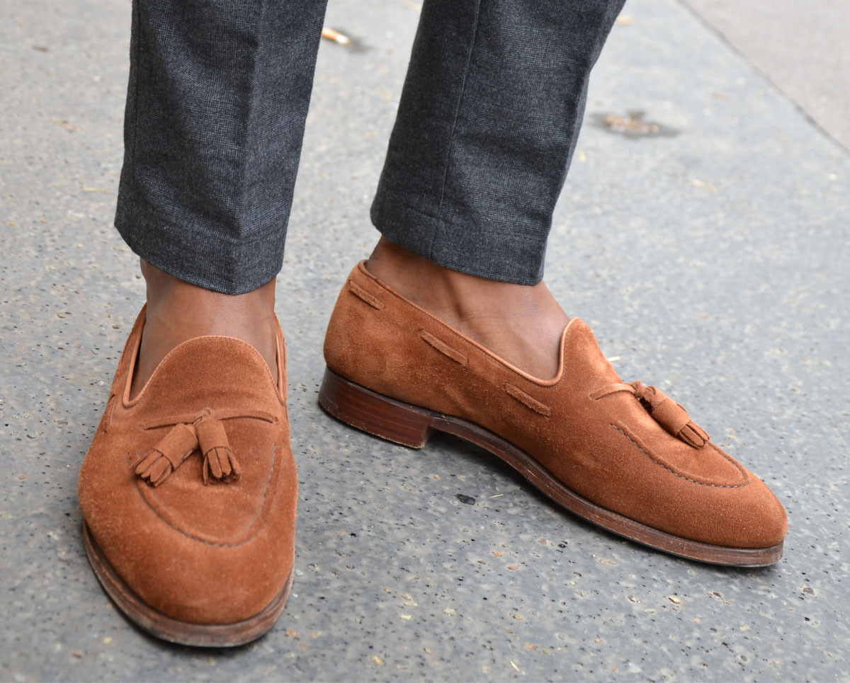 savvyifyanasty:   JS porte : Veste croisée AMI, pantalon Gant Rugger, chaussettes