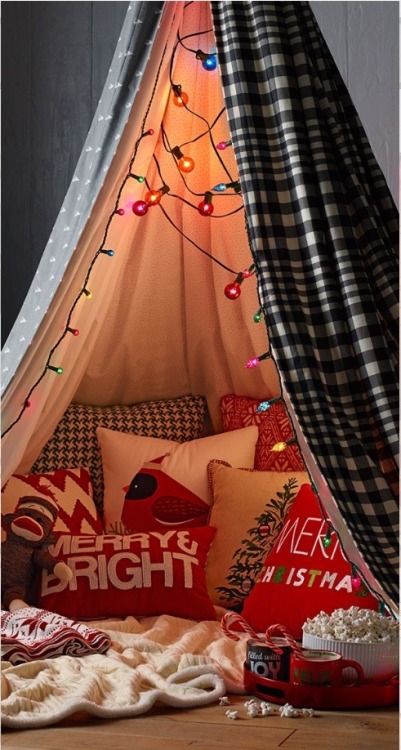 daddyto2switches: Festive blanket fort! ☃