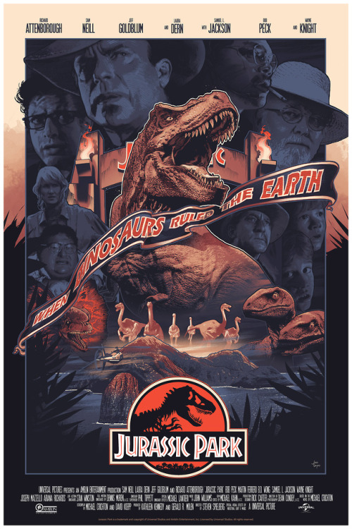 pixalry:Jurassic Park - Created by John GuydoAvailable to purchase at Bottleneck Gallery’s NYC