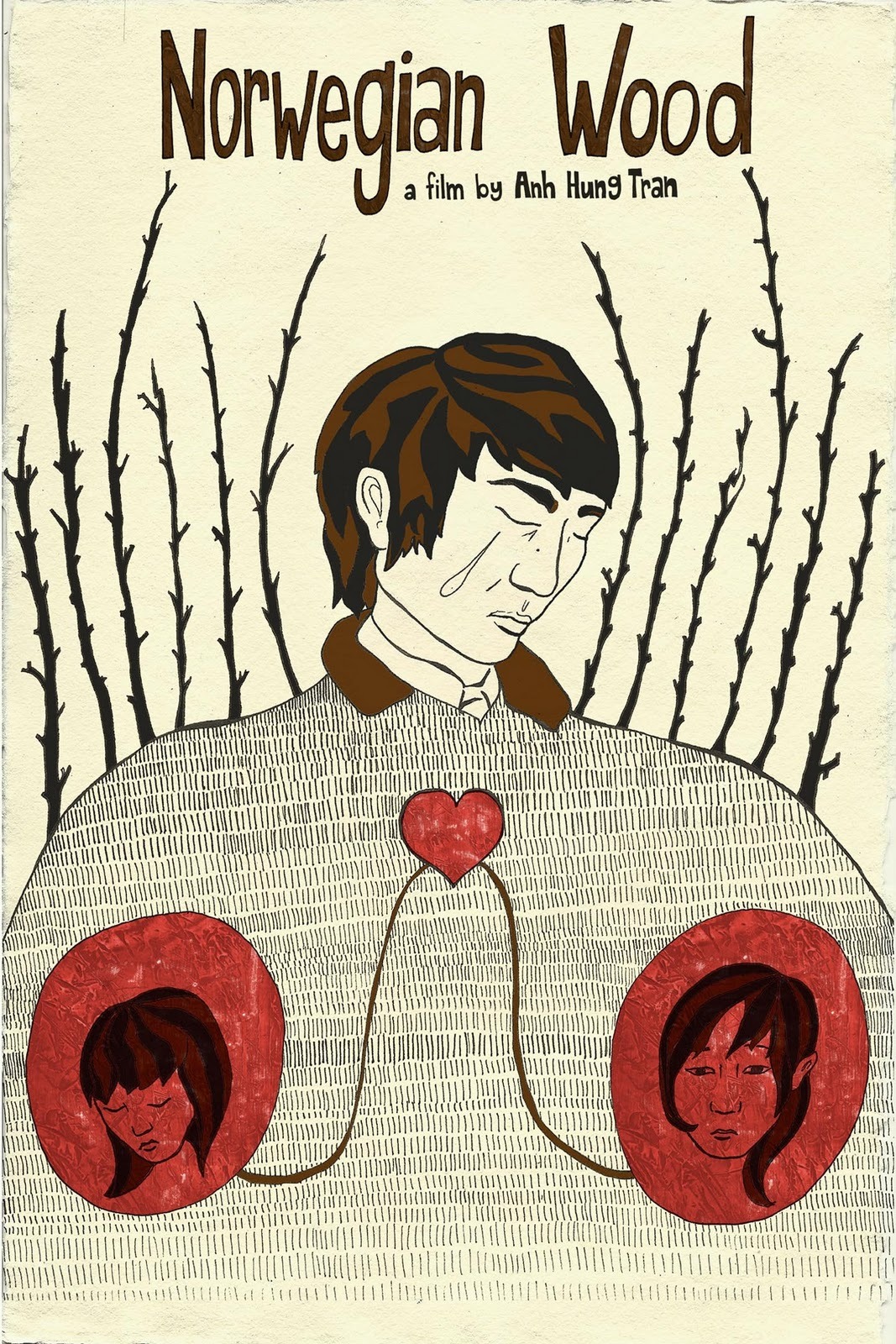 vintageanchorbooks:  Haruki Murakami inspires some pretty great fan art. 