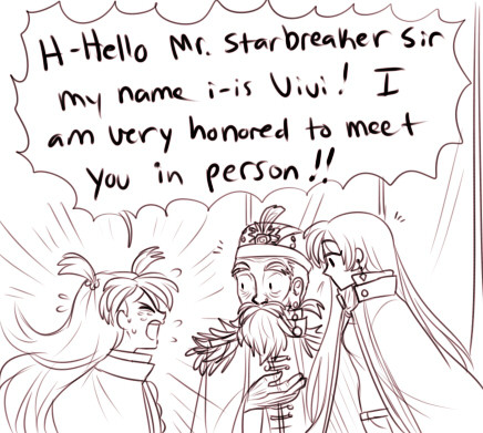 a small look at Vivi and Astra&rsquo;s first meeting thing