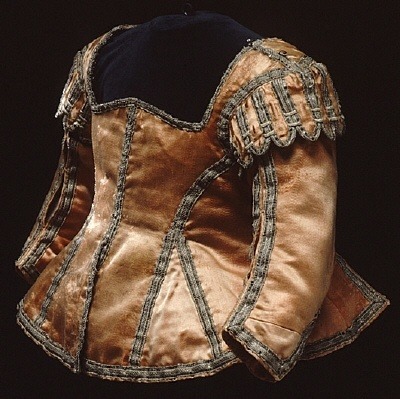 Bodice, most likely worn by Queen Christina at age 2, c. 1628