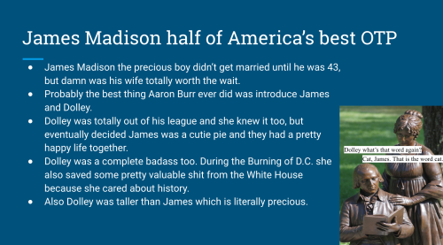 e-pluribusunum: Ever since I posted that Founding Fathers 101 powerpoint asking who James Madison wa