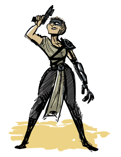 kastiasketches: So I saw Mad Max: Fury Road last night, so good -u-