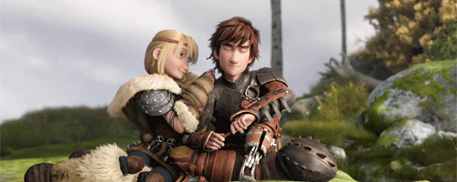 a-fictional-vaudeville:  midstorm:  I think Hiccup and Astrid are the best animated couple ever. I love how their relationship isn’t a major plot point for the films. Astrid isn’t there as a reward for the hero, she is also his best friend (next to