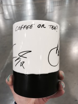 thebadddestwolf:  Now customized by Billie and David! Look what he wrote!!