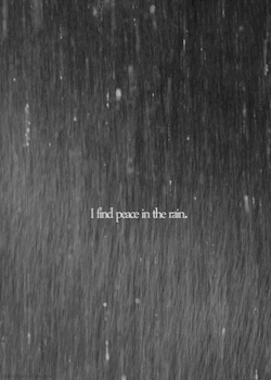 em0ti0nlessuniverse:  i find peace in the rain.☔︎