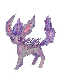 comicbookmama:  Eeveelution: Quartzeon! 