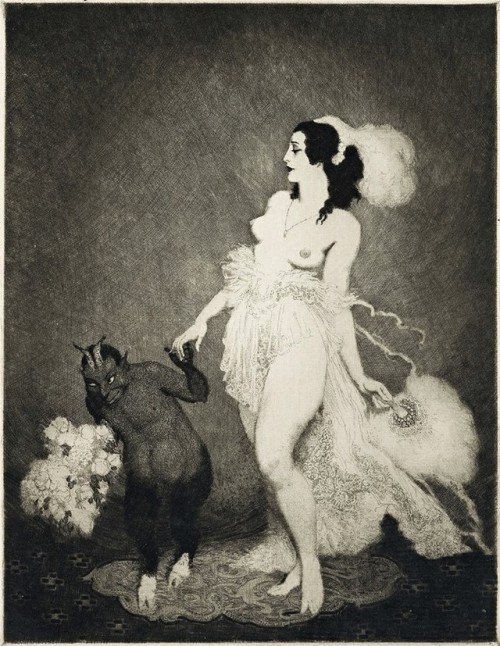 enchantedbook - Debut, 1920 Norman Lindsay