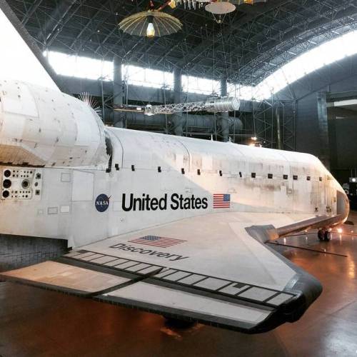 We made a neat Discovery today. The most famous space shuttle on the planet with over 27 years of se
