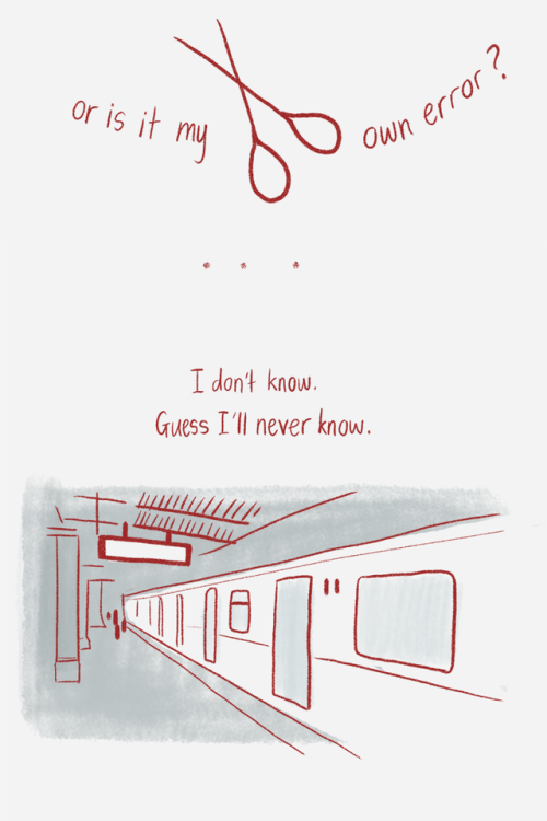 reimenaashelyee: Missed Connections - a comic about losing the relationships that could have been. T