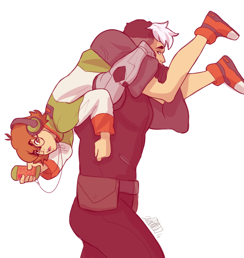 jen-iii:  Just got into Voltron: Legendary Defender and it’s AMAZING, Pidge is totally my favorite character(als a request from @l-sula-l and @azzling to see Sass child and Space dad shenanigans, Pidge here is getting taken to a REAL bed this time instead