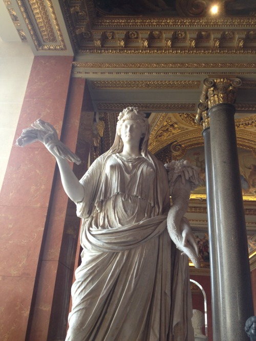 ultimusoctavian:Favorite Romans, Louvre edition.The light makes Livia look radiant which makes sense