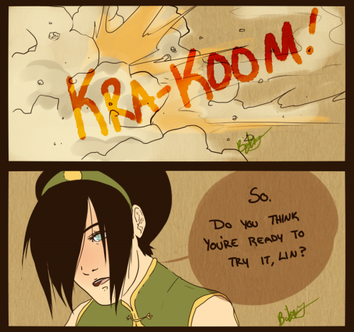 inverted-typo:Even if Toph wasn’t the best mother, that doesn’t mean she didn’t ha