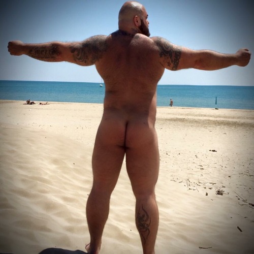 fhabhotdamncobs:  musclepupmax:  Now this bear is PERECT! gotta love Dj Emello 😍😍😊😊    W♂♂F     (WARNING!   Not the place for “Pretty Boys” or their fans)   