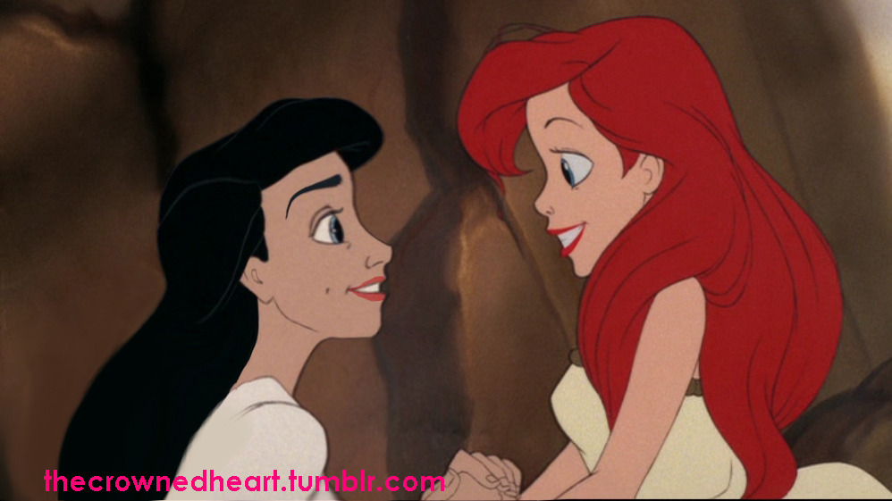 theyoungdoyley:  magpizza:   thecrownedheart:    Lesbian Disney Princess &lt;3