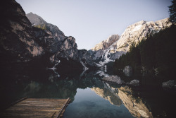 elenamorelli:  { afternoon on lake braies