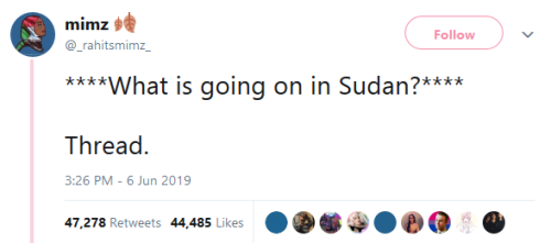 gahdamnpunk: If you haven’t heard there is a literal massacre going on in Sudan. People are ge