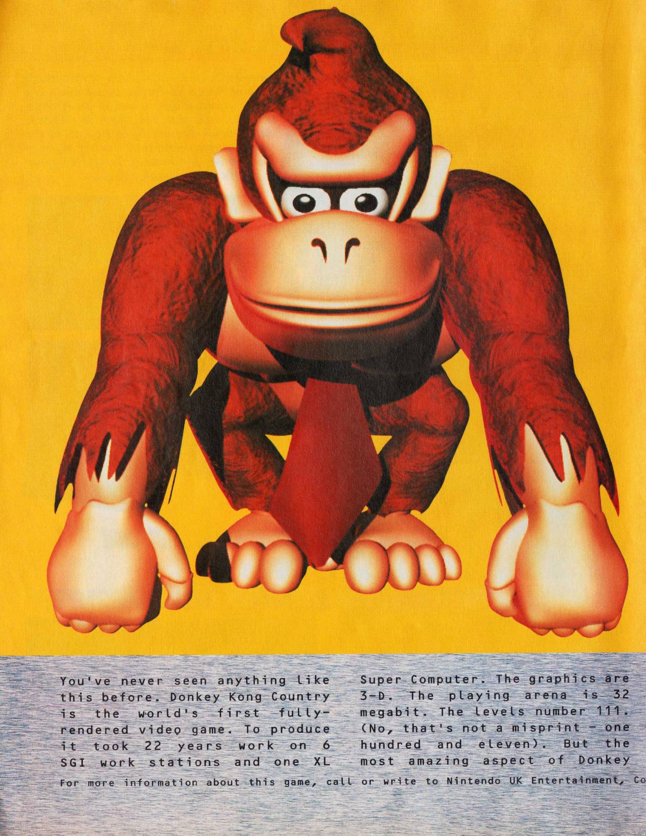 nintendometro:  It’s taken a lot to make ‘Donkey Kong’ look like this. @Rareltd