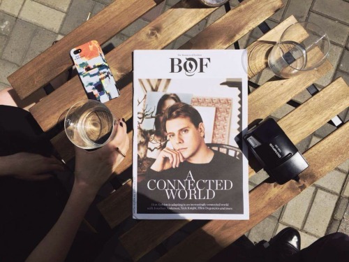 always psyched to receive a print issue of BoF