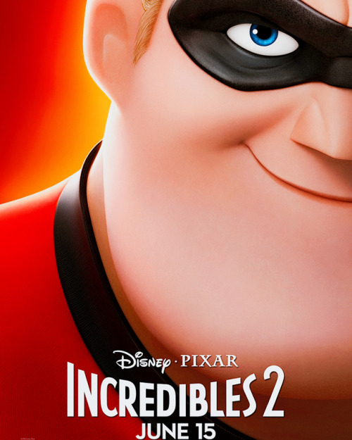 disneyfeverdaily - Incredibles 2 character posters