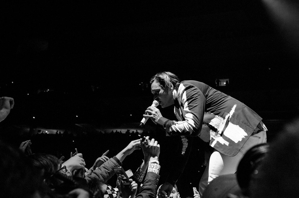 thekillerssluts:  Arcade Fire - Wells Fargo Center, Philadelphia. March 17, 2014