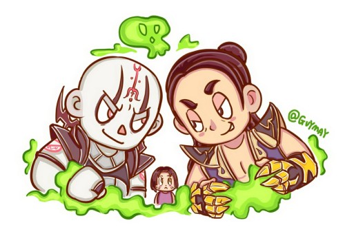 Shangtsung, Mileena, Quanchi and Goro