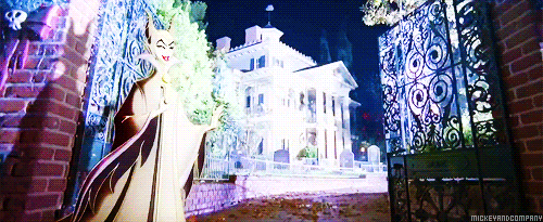 mickeyandcompany:It’s Halloween time, my frightful fiends. Disneyland is ours! (x)