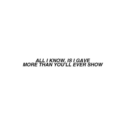 All I Know // Mascots