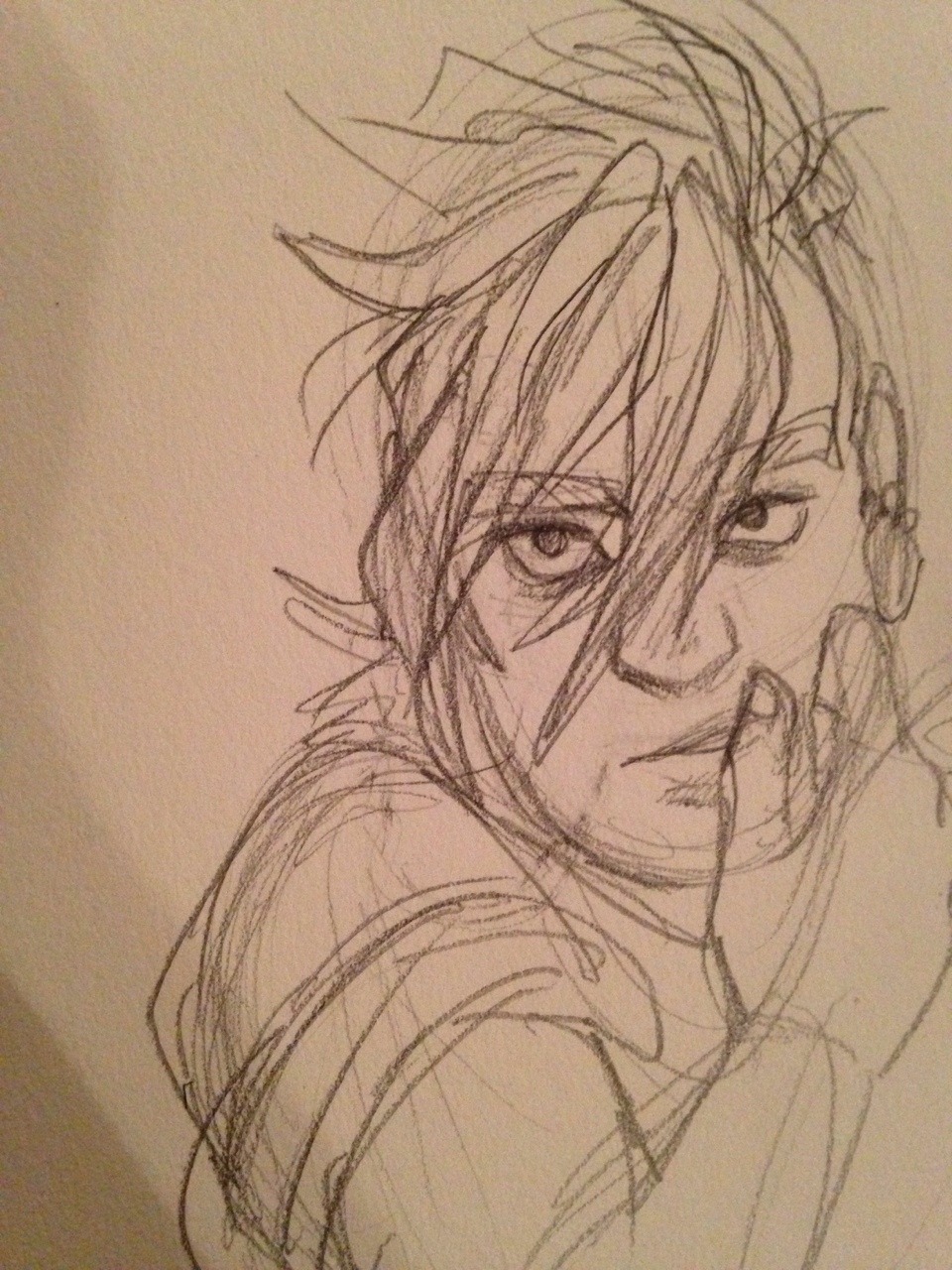 illus-bal:  rapid flurry of Fugo sketches go and my headcanon scars… 