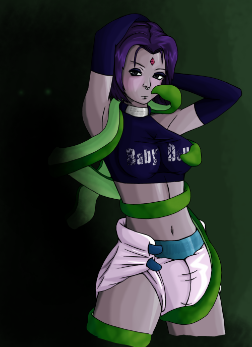 Raven from Teen Titans. Oh and squid Beast Boy.