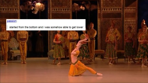 spinmelikeyoumeanit:La Bayadere + Onion Headlines Bonus:You can find my other ballet + text pos