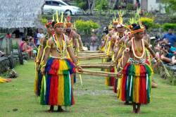     Yap bamboo dance, by CLM Photography.