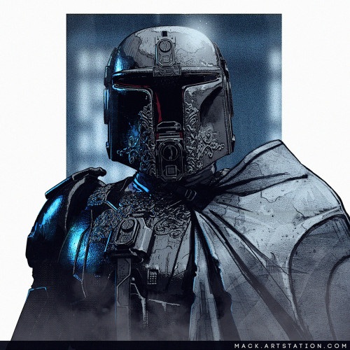 pixalry:Mandalorian Concept Art - Created by Mack Sztaba