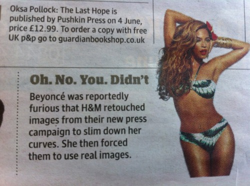 lionxvx:howtobeterrell:callherhoney:phresh-outta-runway:Queen.Keyword: Forced.“Beyonce’s not a femin
