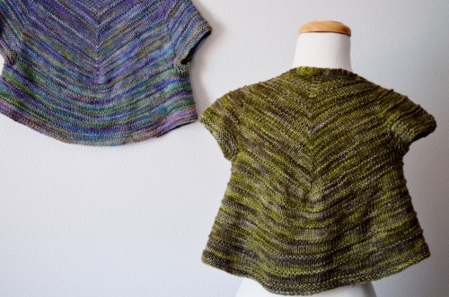 mousearmymittenco:
“ August’s first mousearmy pattern is called Teaselpod! It’s a swingy, flowing vest/bolero thing based on my earlier (and still ongoing) experiments with shawl structures that evolve into full garments. My favorite feature might be...