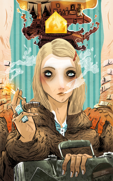 loganfaerber-blog:I did this Margot (& Richie) Tenenbaum illustration for an upcoming “pop-cultu