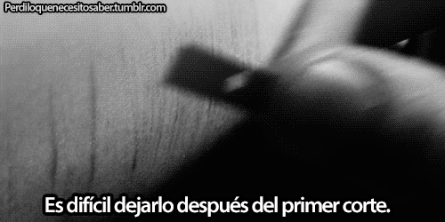 nadatienesentidoahora:  —&quot;De un simple corte, llegas a mil cada día más…“