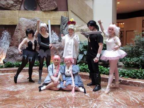 Part 23 of people cosplaying as characters from Princess Tutu wearing tights.