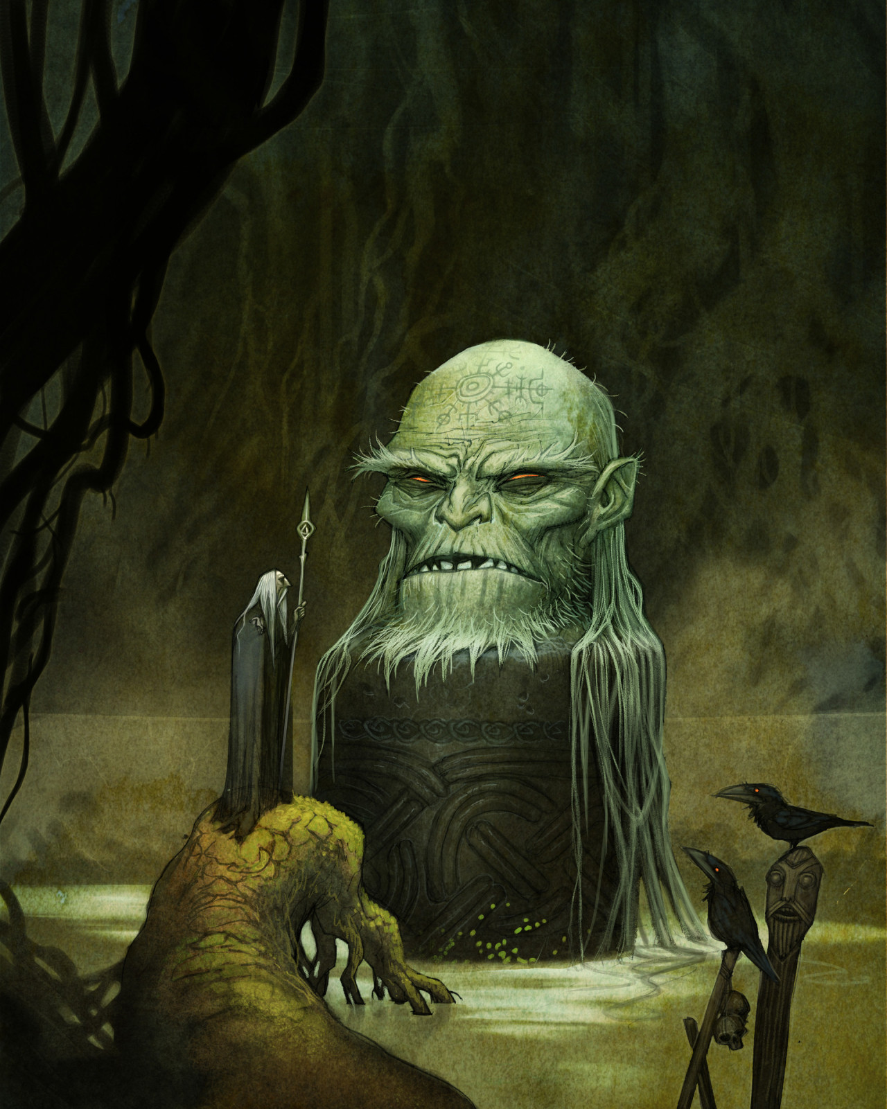 istorik45:    Illustrations from book “Norse Gods” by Johan Egerkrans   