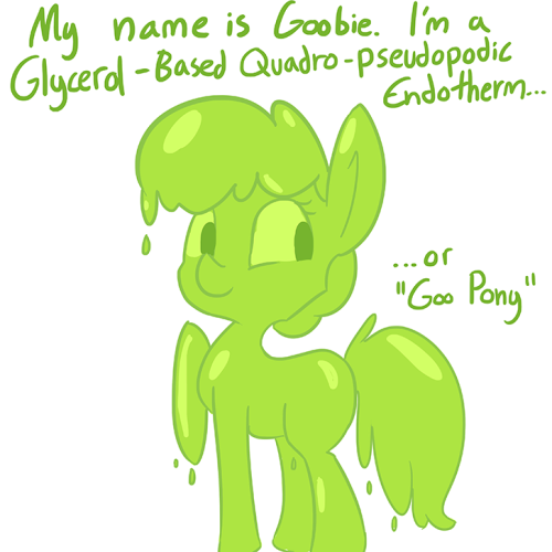 tjpones:  Booger Horse.   =O askshinytheslime looks like you’ve got another gooey neighbor on the block, so to speak! owo