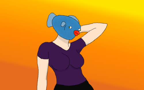 My self portrait. Just started digital art but it’s not bad considering I used a laptop touch 